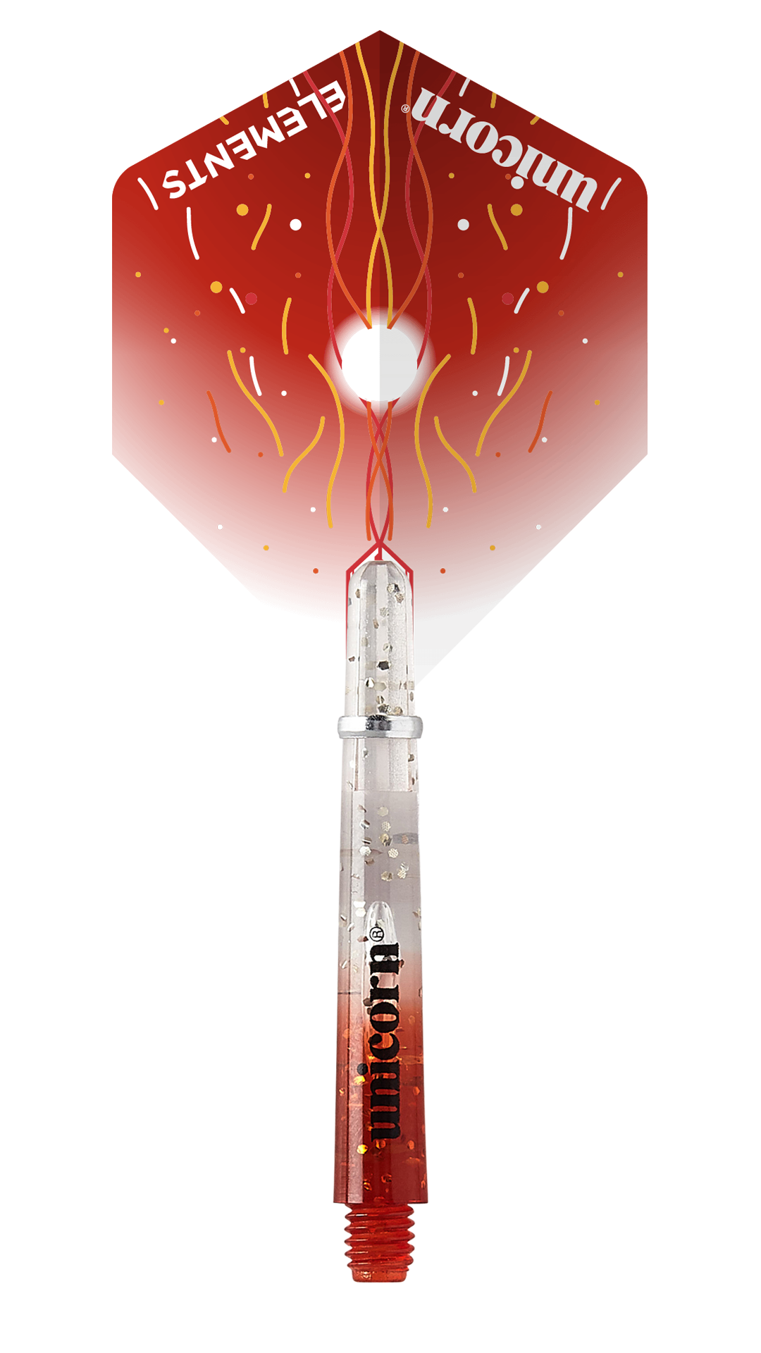 Unicorn Gripper 4 Elements Two-Tone Combo Shaft + Flight