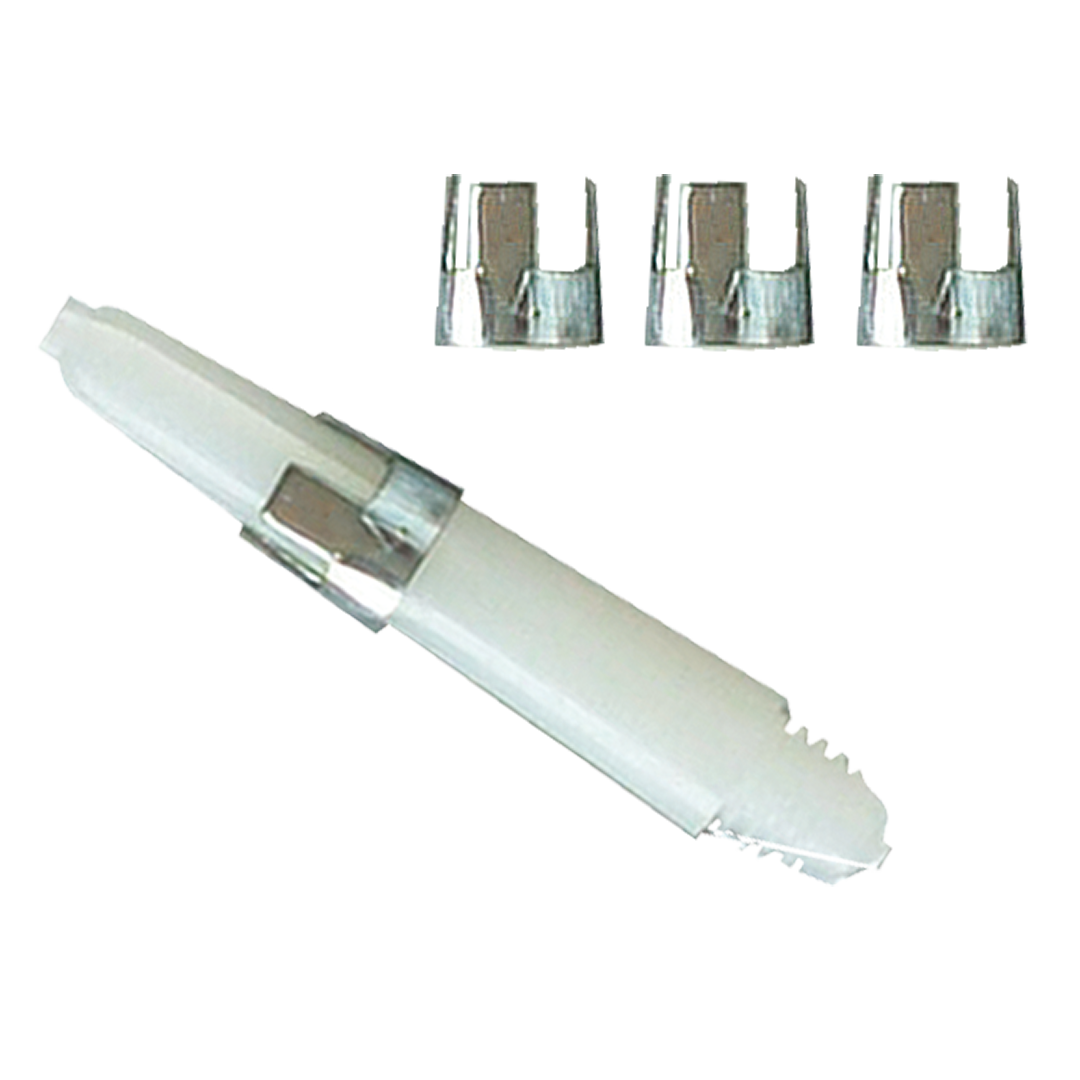 BULL'S Shaftkrone silber für Nylonshaft