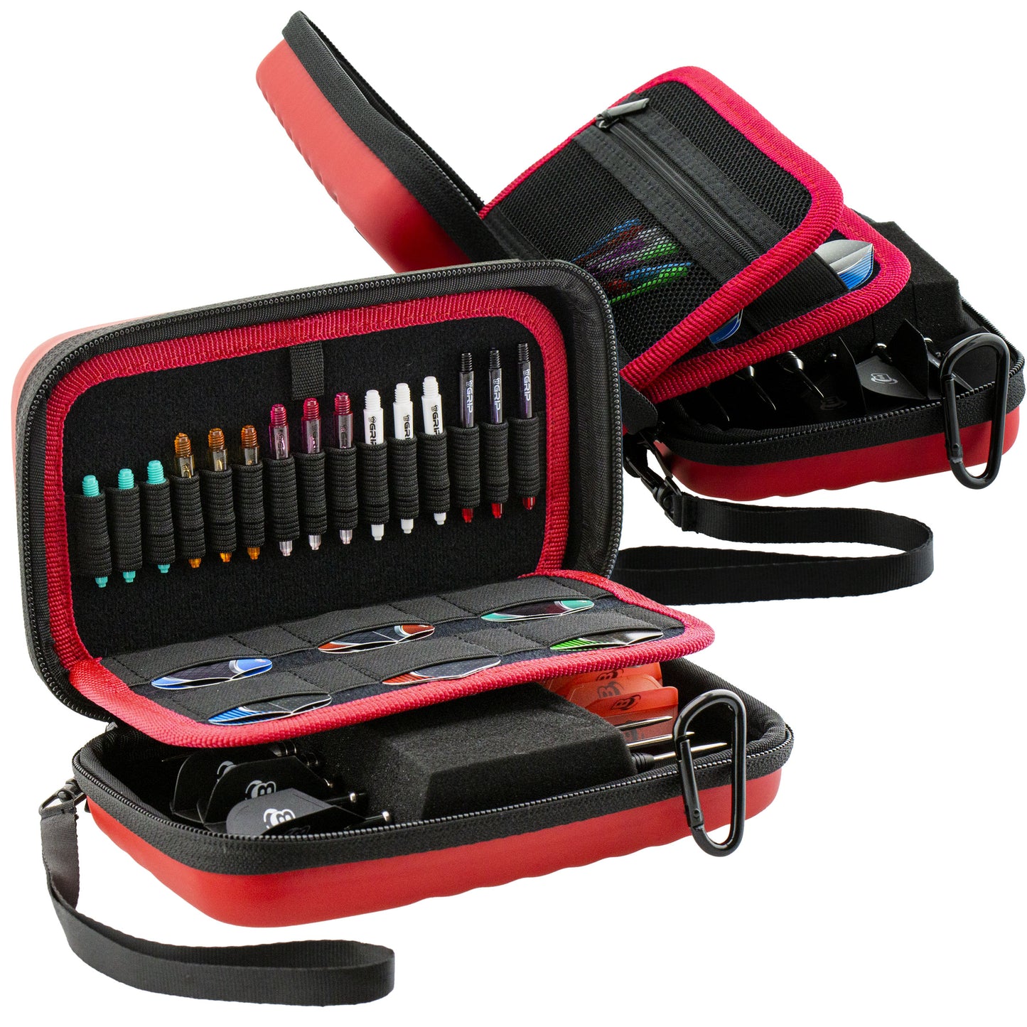 BULL'S ORBIS XL Dartcase red