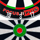 BULL'S Focus II Plus Dart Board