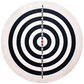 BULL'S Bristol Flocked Paper Dart Board
