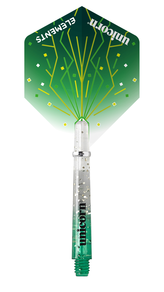 Unicorn Gripper 4 Elements Two-Tone Combo Shaft + Flight